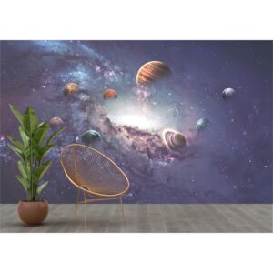 Tapet Premium Canvas - Univers Planete
