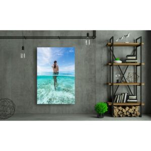 Tablou Canvas - Femeie nud in apa