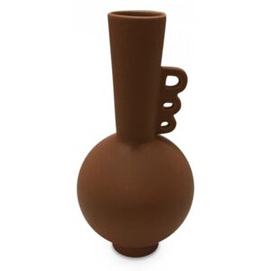 Vaza maro teracota din ceramica 31 cm Ada Opjet Paris
