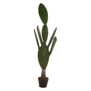 Planta artificiala cu ghiveci din plastic 131 cm Cactus Vical Home