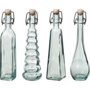 Sticle cu închidere cu pârghie Gastro 120 ml, verzi, diferite tipuri