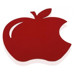 Protectie masa rosie din metal 17x20 cm Apple Versa Home