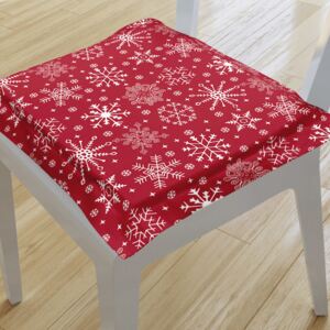 Goldea pernă pentru scaun cu ornamente de crăciun 38x38 cm - model 090 38 x 38 cm