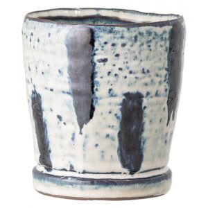 Ghiveci albastru/crem din ceramica 10 cm Will Bloomingville