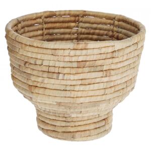 Suport pentru ghiveci maro din fibre naturale si lemn 35 cm Colomba Kave Home