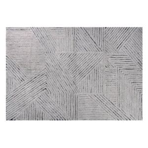 Covor gri argintiu/gri inchis din lana 170x240 cm Black Chia Lorena Canals