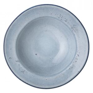 Farfurie adanca albastra din ceramica 22 cm Sandrine Bloomingville