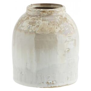 Vaza crem din ceramica 13 cm Samsa Madam Stoltz