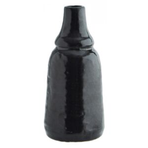Vaza neagra din ceramica 20 cm Semxa Madam Stoltz