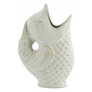 Vaza alba din ceramica 24 cm Sissone Madam Stoltz