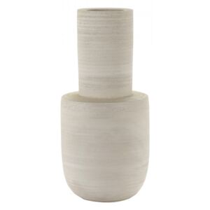 Vaza decorativa bej din ceramica 54 cm Volumes Serax
