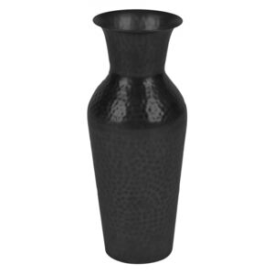 Vaza neagra din otel 40 cm Dunja White Label