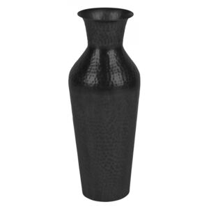 Vaza neagra din otel 49 cm Dunja White Label