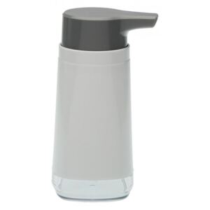 Dispenser sapun lichid alb/gri din plastic 8x15 cm Sezni Versa Home