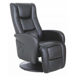 PULSAR scaun cu masaj și funcție de încălzire negru