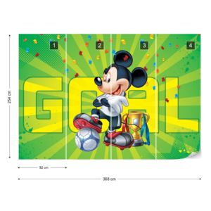 Fototapet - Disney Mickey Mouse Vliesová tapeta - 368x254 cm