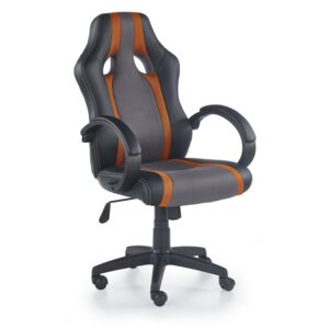 RADIX scaun birou gri/portocaliu