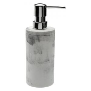 Dispenser sapun lichid gri/argintiu din rasina si plastic 6x19 cm Etreo Versa Home