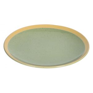Farfurie pentru desert verde deschis din ceramica 21 cm Tilla Kave Home