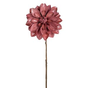 Set 12 flori artificiale roz din plastic si metal 57 cm Dahlia Richmond Interiors