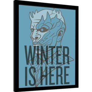 Game of Thrones - Winter Is Here Afiș înrămat