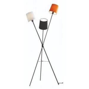 Lampadar multicolor din metal cu 3 becuri 143 cm Dexter Frandsen Lighting
