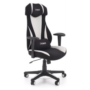 ABART scaun birou ergonomic negru/alb
