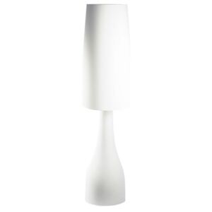 Lampadar alb din ceramica si textil 142 cm Bella Milagro Lighting