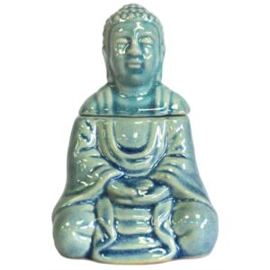 Vas Aromaterapie Meditating Buddha, albastru