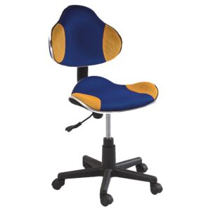 Scaun birou rotativ albastru/galben | PRIMERA COLLECTION