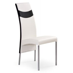 K51 scaun alb/negru