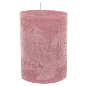 Lumanare roz din ceara parafinica 15 cm Ludo LifeStyle Home Collection