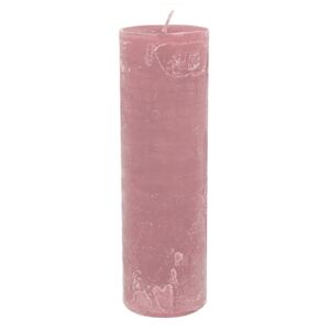 Lumanare rosu corai din ceara parafinica 25 cm Ronald LifeStyle Home Collection