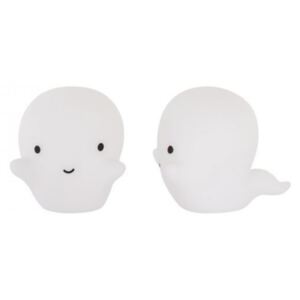 Set 2 decoratiuni albe din PVC Ghosts A Little Lovely Company