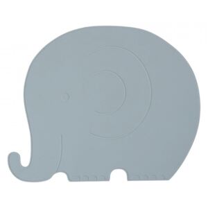 Protectie masa albastru pal din silicon 33x41 cm Henry Elephant Oyoy