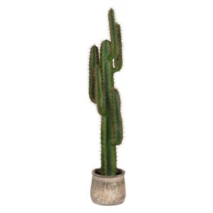 Planta artificiala verde din plastic 30x130 cm Cactus LABEL51