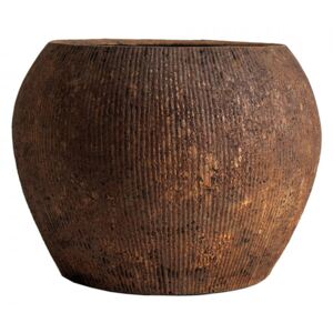Vaza maro cupru din teracota 50 cm Asclepia Amphora Vical Home