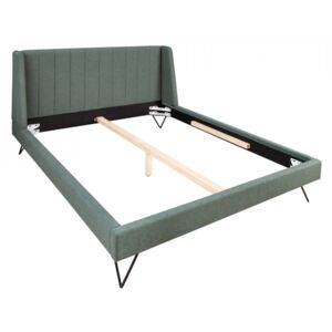 Cadru pat verde din lemn si metal 180x200 cm La Beaute Invicta Interior