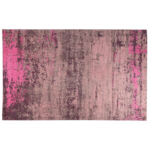Covor bej/roz din bumbac si poliester 160x240 cm Modern Art Invicta Interior