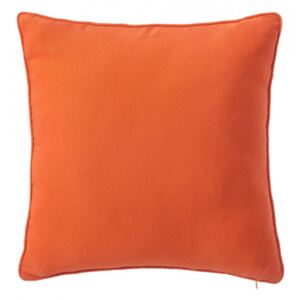 Perna decorativa patrata portocalie din poliester si bumbac 45x45 cm Loving Colours Unimasa
