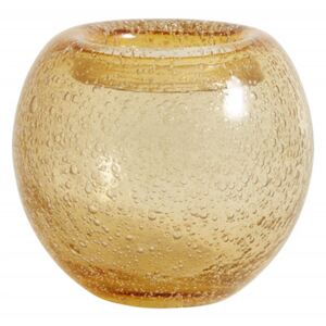 Vaza maro chihlimbar din sticla 16 cm Vasa Nordal