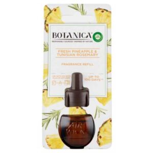 Rezerva pentru odorizant de camera electric cu parfum de Ananas si Rozmarin Tunisian Botanica by Air Wick 19ml