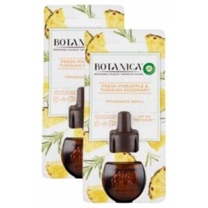 Rezerva pentru odorizant de camera electric cu parfum de Ananas si Rozmarin Tunisian Botanica by Air Wick 2x19ml