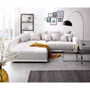 Canapea extensibilă cu 2 lazi de depozitare Big Sofa Verona 305x110 cm