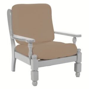 Husa elastica uni pentru fotoliu rustic - gri maroniu - Mărimea set husă spătar + husă scaun