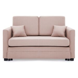 Canapea extensibilă, 2 locuri, Vivonita Brent, roz deschis
