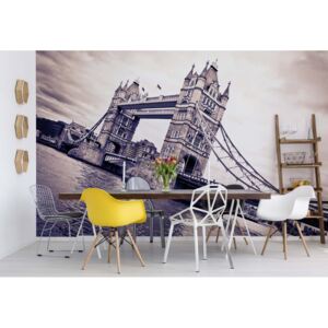 Fototapet - London Tower Bridge Vliesová tapeta - 254x184 cm