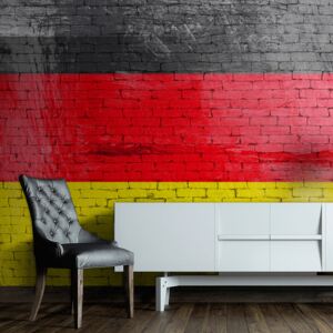 Fototapet Bimago - German flag + Adeziv gratuit 250x175 cm