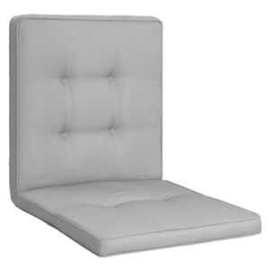 Perna sezut/spatar pentru scaun de gradina sau balansoar, 50x50x55 cm, culoare gri
