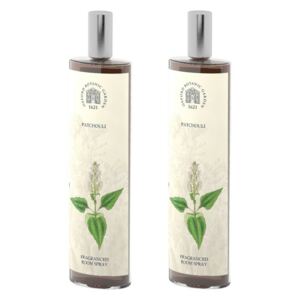 Set 2 spray-uri parfumate de interior cu aromă de patchouli Bahoma London Fragranced, 100 ml